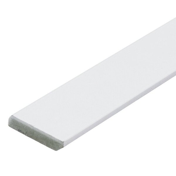 Kit Com 10 Barras Rodapé De Mdf 7cm X 15mm X 1.85m Revestido