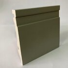 Kit Com 10 Barras Rodapé De Poliestireno 10cmx15mm Frisado Co