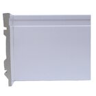 Kit Com 10 Barras Rodapé De Poliestireno 15cmx15mm Frisado 24