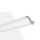 Kit Com 10 Barras Rodateto De Poliestireno 4cmx50mm Liso 20m