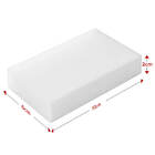 Kit Com 10 Buchas Esponjas Mágica Branca Multiuso Limpeza