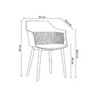 Kit Com 10 Cadeiras Para Sala De Jantar Marcela Preto