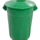 Kit Com 10 Cesto Lixeira Plastico Tipo Balde 20l Marca Jsn Ma