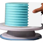 Kit Com 10 Espátulas Bolo Chantilly, Padaria, Confeitaria