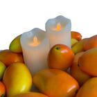 Kit com 10 Frutas Artificiais Realistas de Manga para Fruteir