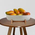 Kit Com 10 Frutas Artificiais Realistas De Manga Para Fruteir