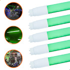 Kit com 10 Lâmpadas Tubulares LED T8 20W 120cm – Cor Verde