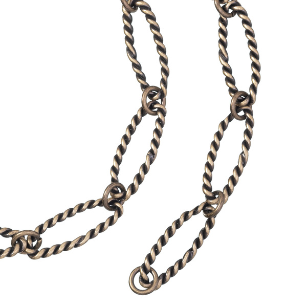 Kit Com 10 Metros Corrente Para Xaxim Vasos Plantas Metal