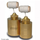 Kit Com 10 Prumos Latão Profissional Pesado N6 (600g)