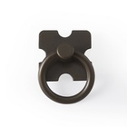 Kit Com 10 Puxadores Argola Puxadores De Gaveta Antigo - Ouro