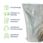 Kit Com 10 Un Saco Laminado Costurado Boca Aberta Branco 60x1