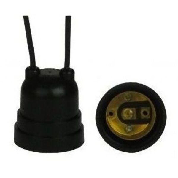 Kit Com 10 Unidades Bocal Preto Com Rabicho | Leroy Merlin