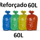 Kit Com 11 Pacotes Saco De Lixo 60 Litros P6 Reforçado  Verme