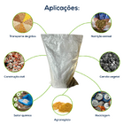 Kit Com 150 Un Saco Laminado Costurado Boca Aberta Branco 50x