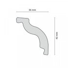 Kit Com 15 Barras Roda Teto Perfil De Poliestireno M50 Homest