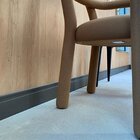 Kit Com 15 Barras Rodapé De Poliestireno 10cmx15mm Frisado Co