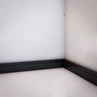 Kit Com 15 Barras Rodapé De Poliestireno 7cmx15mm Frisado 36m