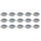 Kit Com 15 Formas De Pizza 32 Cm Aluminio Reforçado