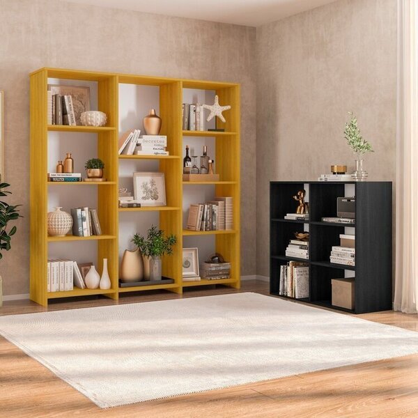 Kit Com 1 Estante Livreiro 11 Nichos Odelia E 1 Estante Multi