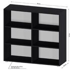 Kit Com 1 Estante Livreiro 11 Nichos Odelia E 1 Estante Multi