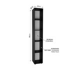 Kit Com 1 Estante Livreiro 11 Nichos Odelia E 2 Estantes Modu