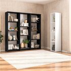 Kit Com 1 Estante Multiuso 11 Nichos Odelia E 1 Estante Para