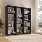 Kit Com 1 Estante Multiuso 11 Nichos Odelia E 1 Estante Para