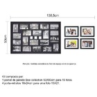 Kit Com 1 Painel De Fotos E 4 Quadros Bee Collection-kapos -