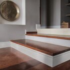 Kit Com 20 Barras Rodapé De Mdf 12cmx15mmx2,40m Com Friso 120