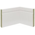 Kit Com 20 Barras Rodapé De Mdf 15cm X 15mm X 2.20m Mdf Reves