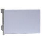 Kit Com 20 Barras Rodapé De Poliestireno 12cm X 15mm Liso 45m