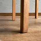 Kit Com 20 Barras Rodapé De Poliestireno 7cm X 15mm Liso Wood