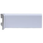 Kit Com 20 Barras Rodapé De Poliestireno 7cmx15mm Redondo 48m