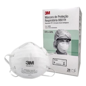 Foto de Kit Com 20 Mascara De Protecao Pff2 3m 8801h