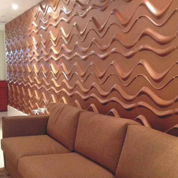 Kit Com 20 Placas De Revestimento 3d Slim - Poliestireno - Re