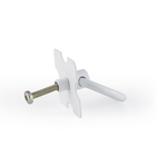 Kit Com 20 Puxador Argola Puxador Armário Móveis - Branco