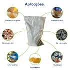 Kit Com 20 Un Saco Laminado Costurado Boca Aberta Branco 60x9