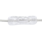 Kit com 2 Abajures Transparente Tecido e Vidro Michel Inspire