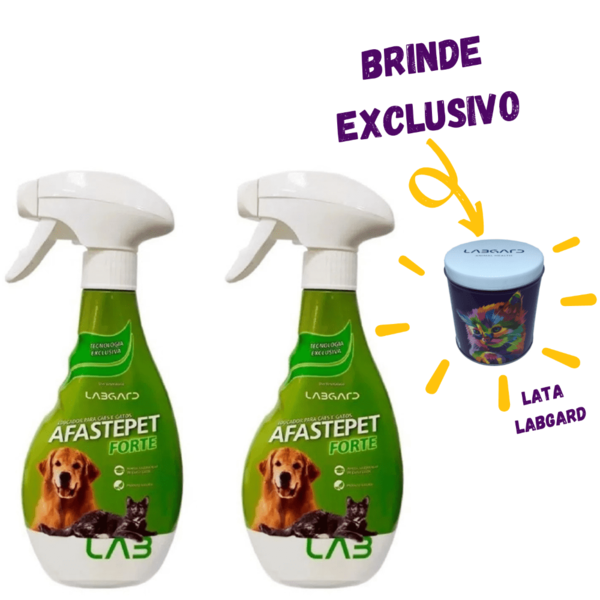 Kit Com 2 Afaste Pet 500 Ml Educador Para Cães E Gatos