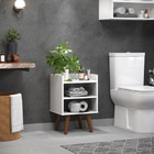 Kit Com 2 Aramarinho Para Quarto Com 2 Prateleiras