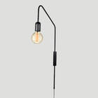 Kit Com 2 Arandelas Fluxo - Preto