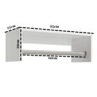 Kit Com 2 Araras Cabideiros Mdf Modulares De Parede Móveis Le