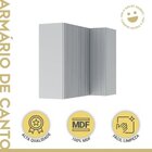 Kit Com 2 Armários Aéreos Para Cozinha Branco