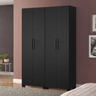 Kit Com 2 Armários Multiuso Escritório Nt4020 4 Portas E Prat