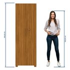 Kit Com 2 Armários Multiuso Escritório Nt4020 4 Portas E Prat