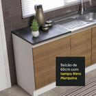 Kit Com 2 Balcões De Cozinha Madesa Acordes 100% Mdf (sem Tam