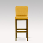 Kit Com 2 Banquetas Alta Viena Larhome Madeira Maciça Estofad