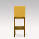 Kit Com 2 Banquetas Alta Viena Larhome Madeira Maciça Estofad