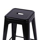 Kit Com 2 Banquetas Titan Alta Preta - Or Design