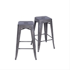 Kit Com 2 Banquetas Titan Média Bronze - Or Design